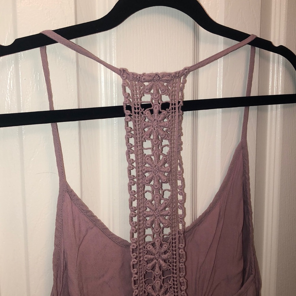 lilac beach coverup